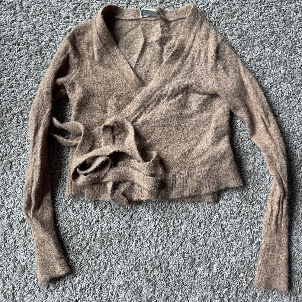 Everlane Wrap Sweater